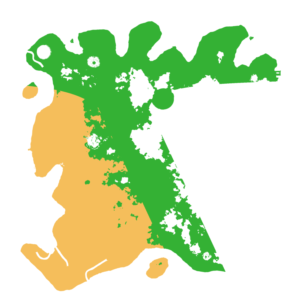 Biome Rust Map: Procedural Map, Size: 3850, Seed: 1346532306