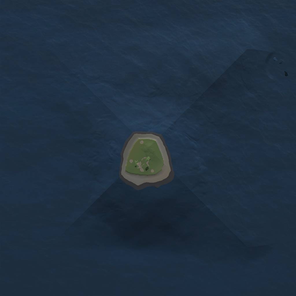 Rust Map: Procedural Map, Size: 1000, Seed: 3857, 3 Monuments