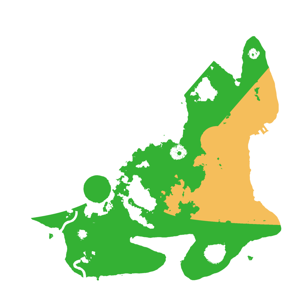 Biome Rust Map: Procedural Map, Size: 3000, Seed: 1273932995