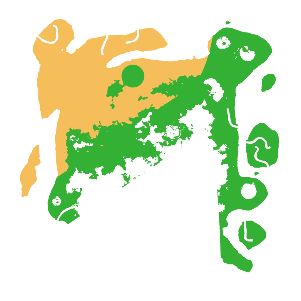 Biome Rust Map: Procedural Map, Size: 3500, Seed: 1293360968