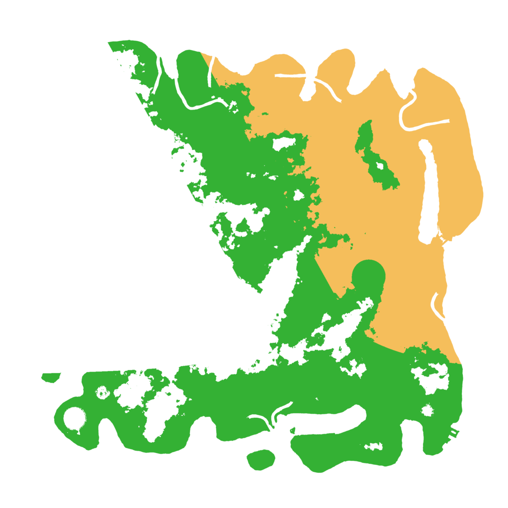 Biome Rust Map: Procedural Map, Size: 4000, Seed: 299283