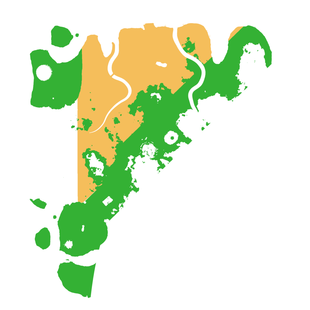 Biome Rust Map: Procedural Map, Size: 3500, Seed: 1473057961