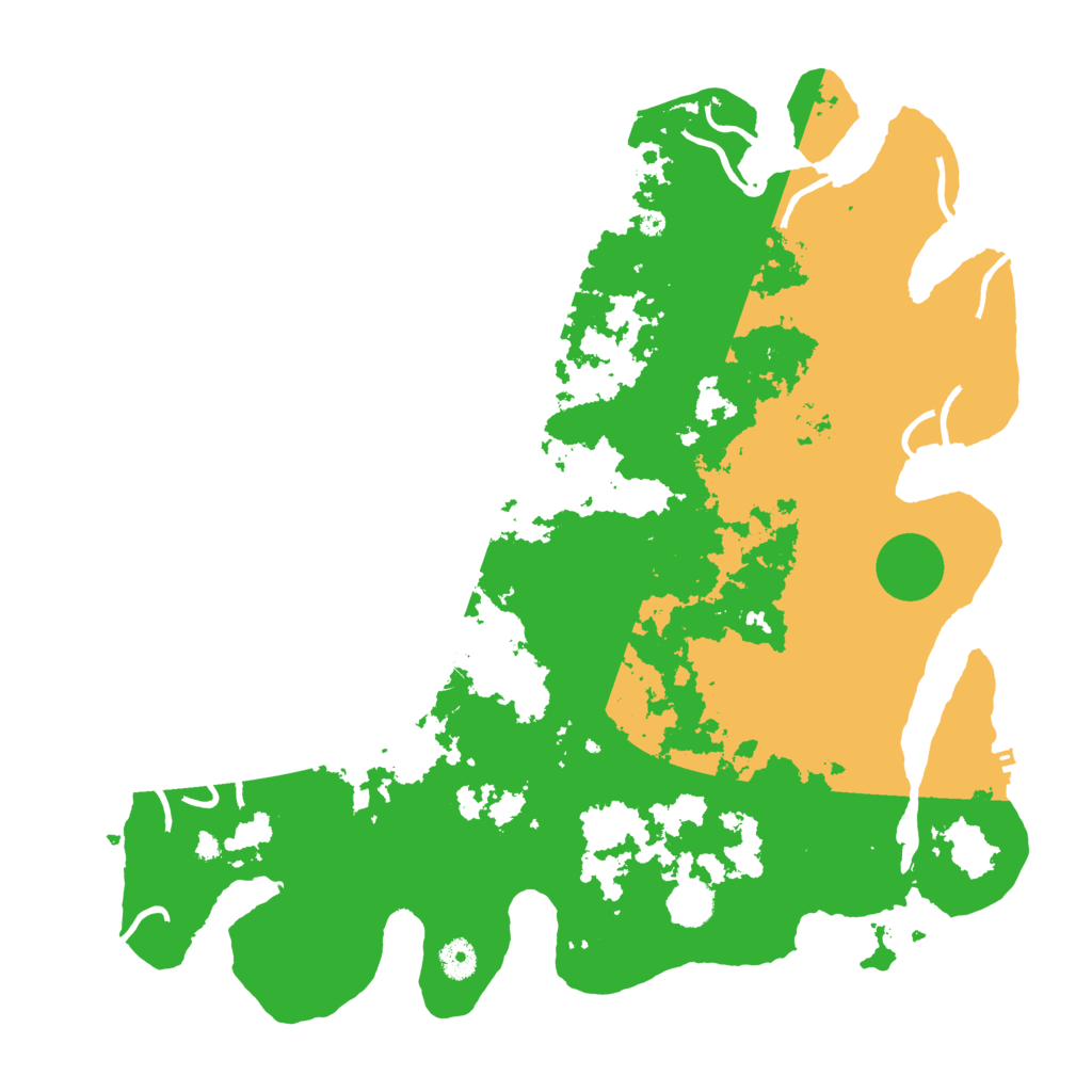 Biome Rust Map: Procedural Map, Size: 4250, Seed: 2134929