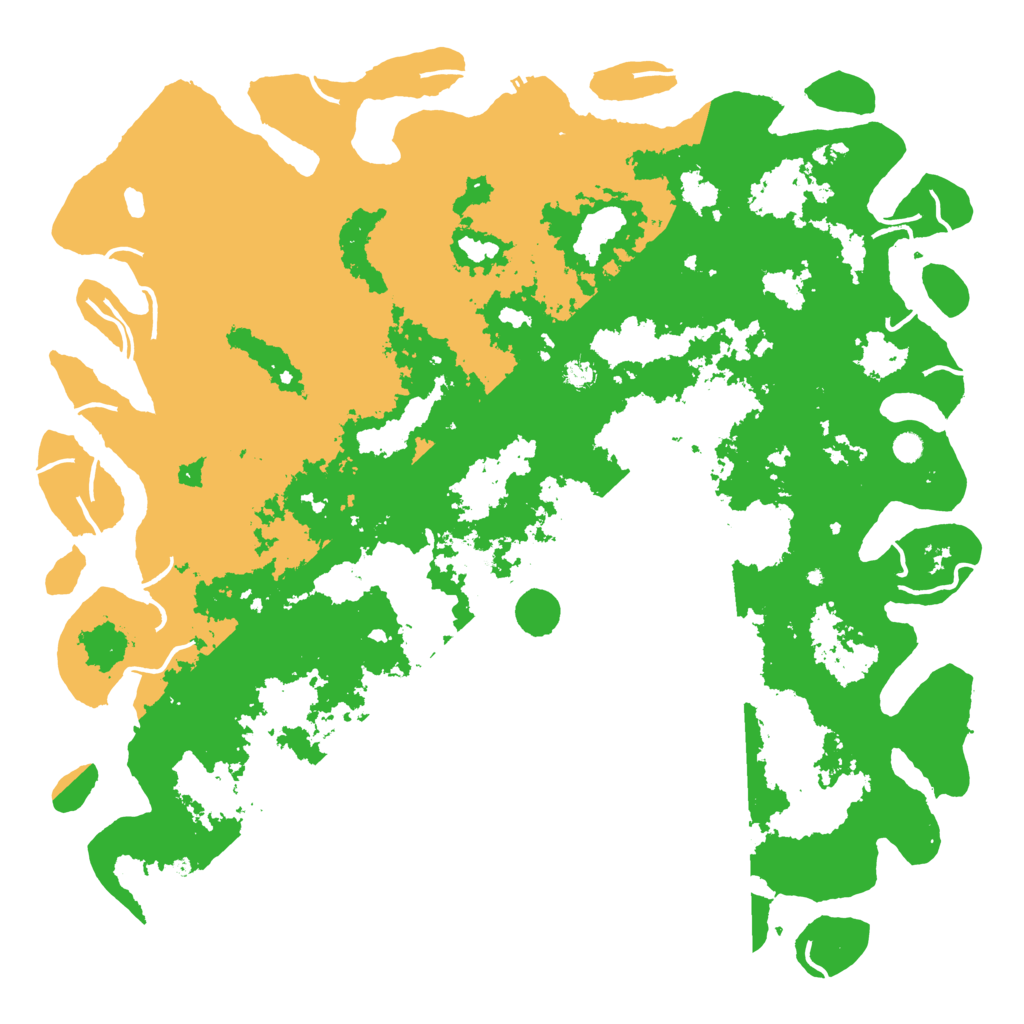 Biome Rust Map: Procedural Map, Size: 6000, Seed: 409172401