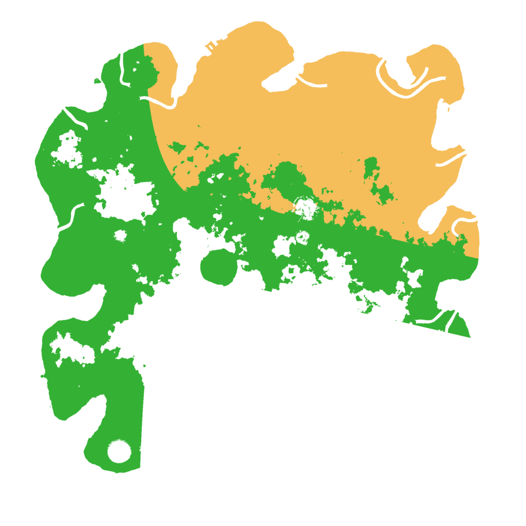 Biome Rust Map: Procedural Map, Size: 4000, Seed: 1343505133