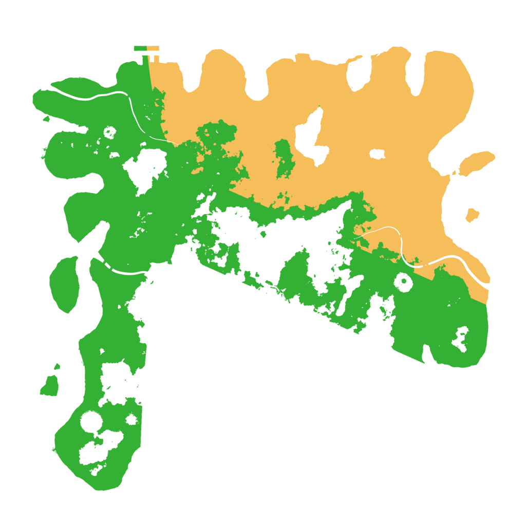 Biome Rust Map: Procedural Map, Size: 4250, Seed: 1003372