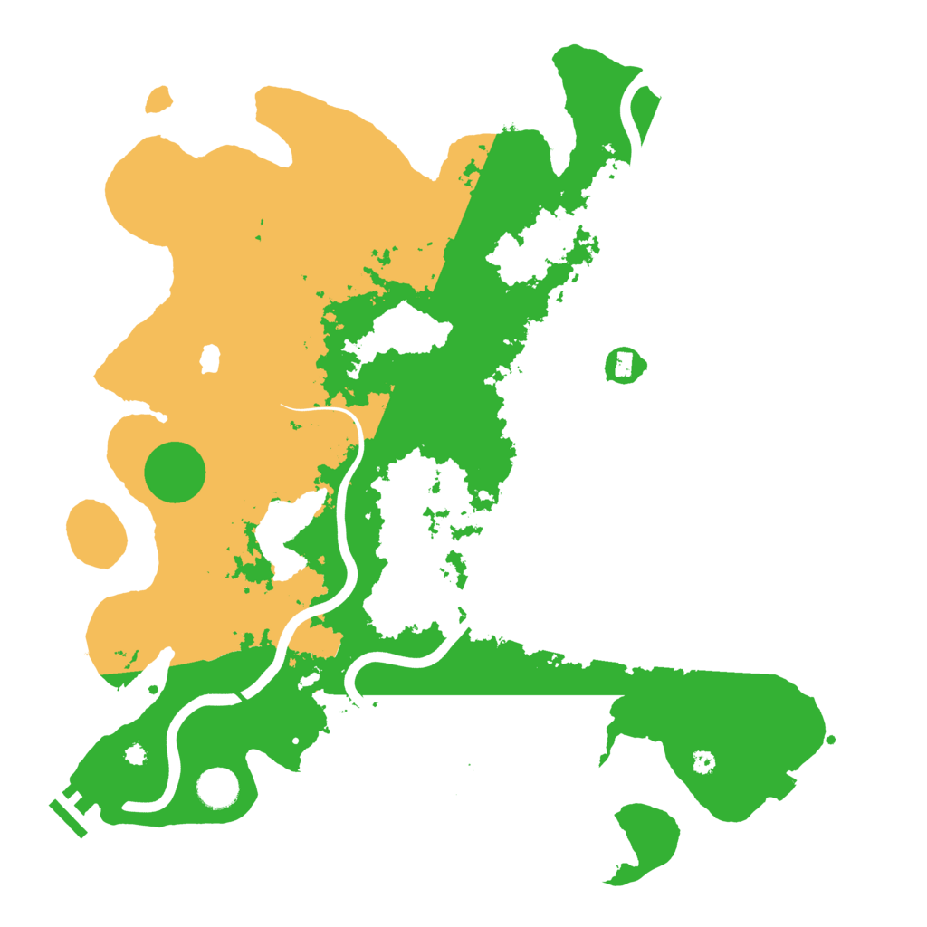 Biome Rust Map: Procedural Map, Size: 4000, Seed: 676400627