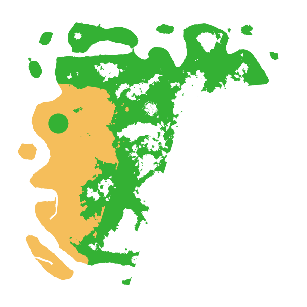 Biome Rust Map: Procedural Map, Size: 4050, Seed: 2001507