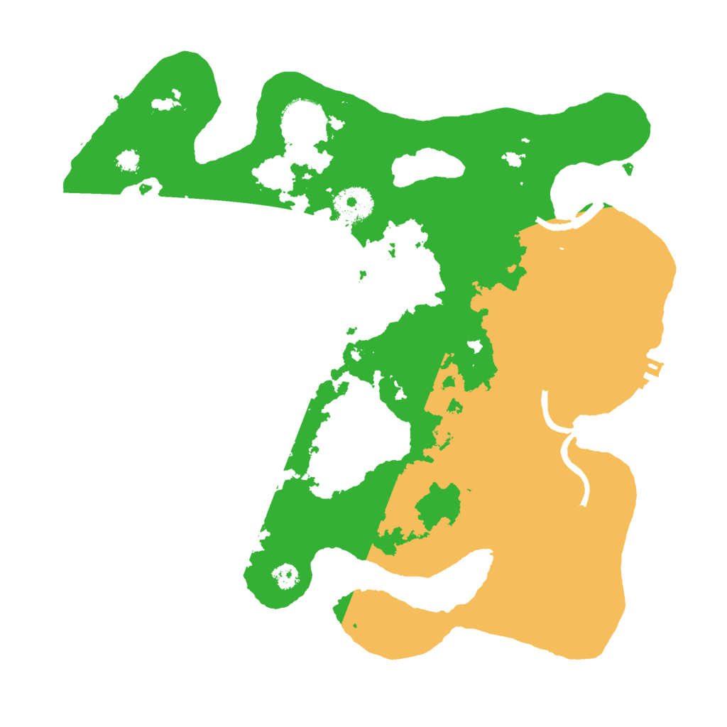 Biome Rust Map: Procedural Map, Size: 3000, Seed: 2056765438