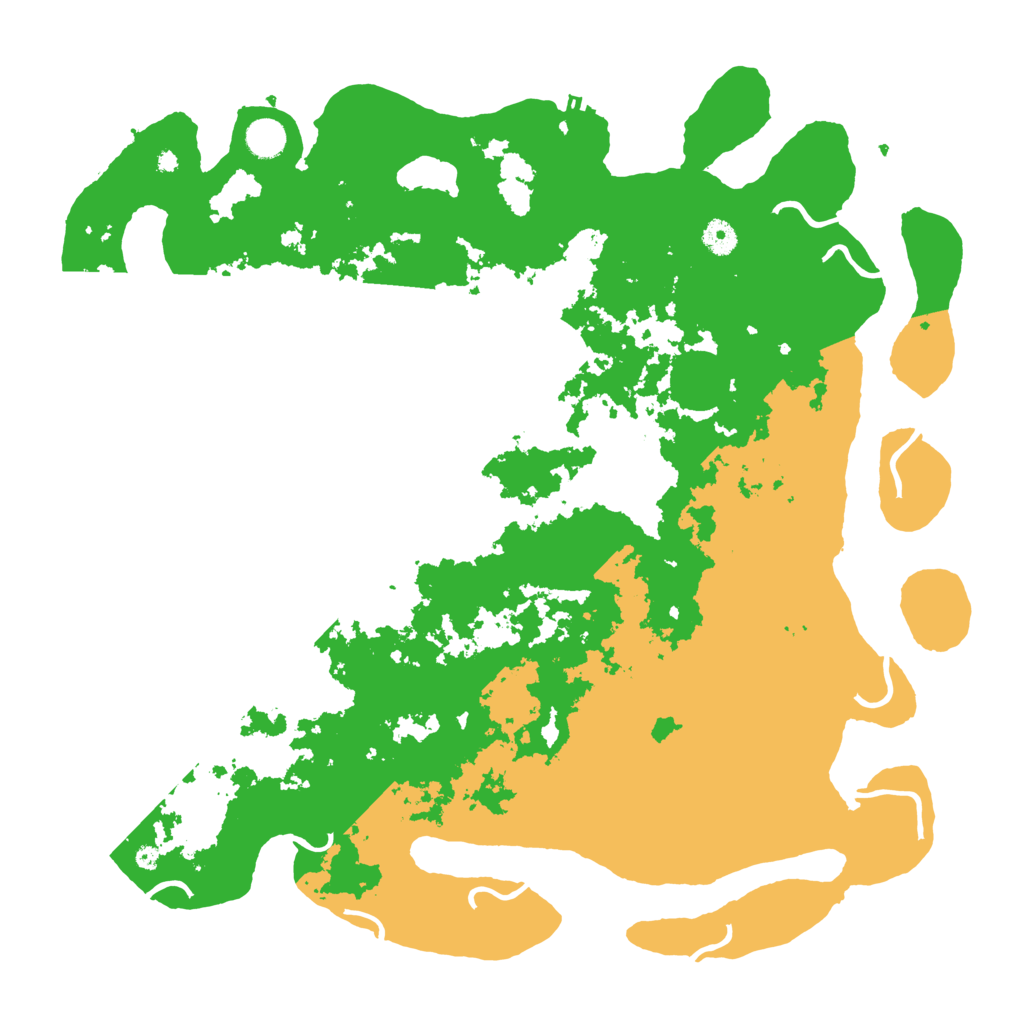 Biome Rust Map: Procedural Map, Size: 4500, Seed: 1450108711