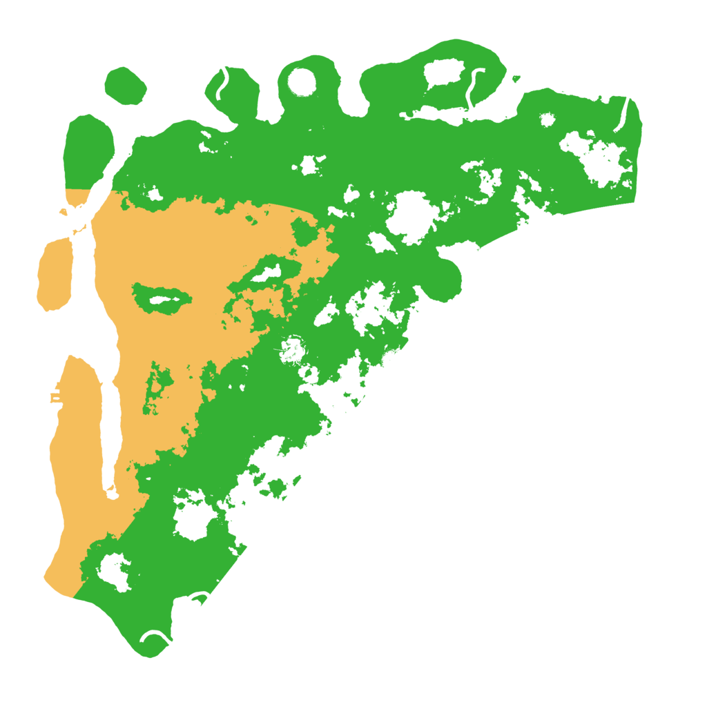 Biome Rust Map: Procedural Map, Size: 4500, Seed: 503914882