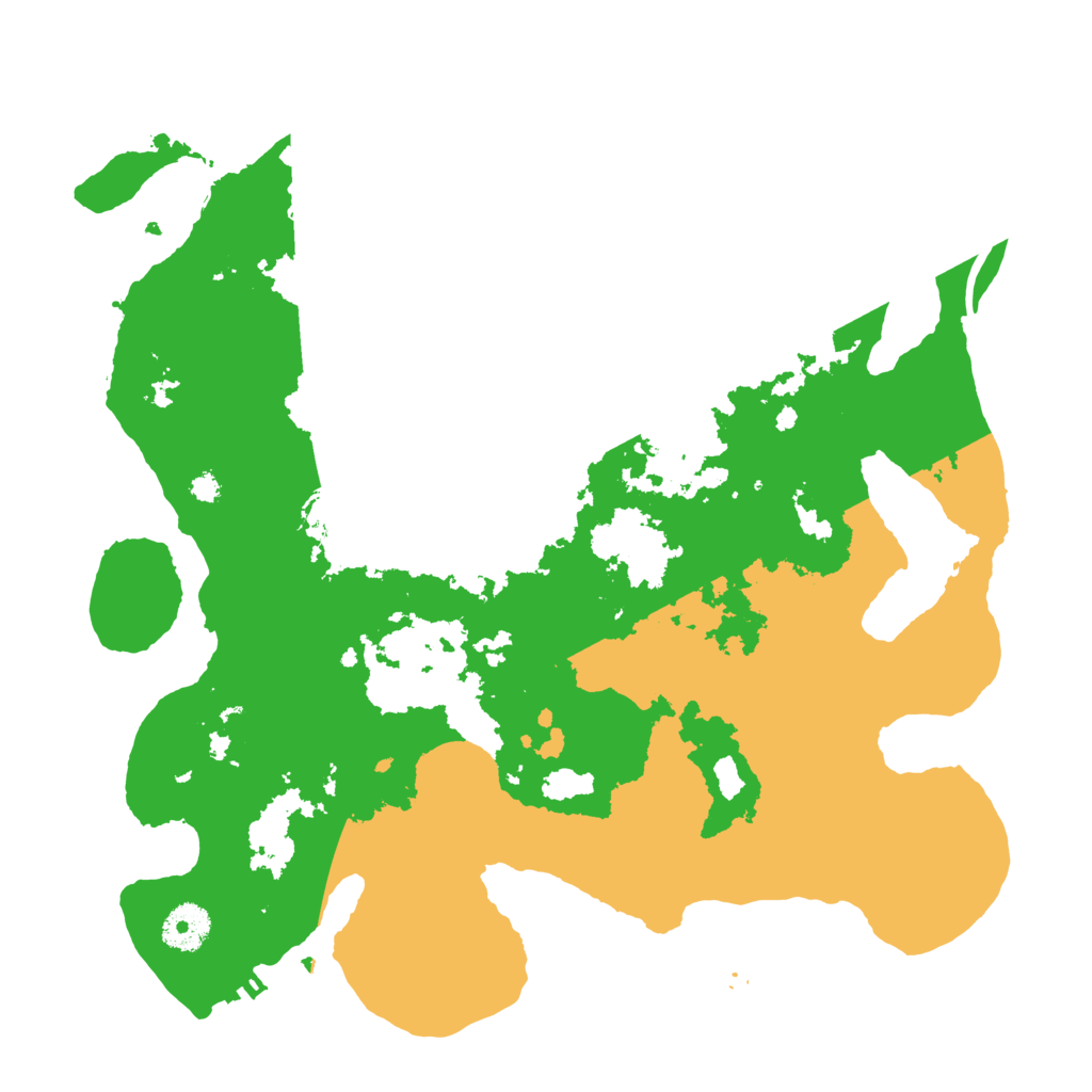Biome Rust Map: Procedural Map, Size: 3500, Seed: 1524959088