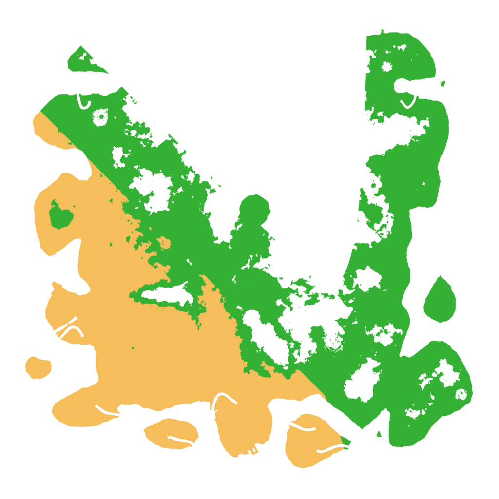 Biome Rust Map: Procedural Map, Size: 4500, Seed: 5797624