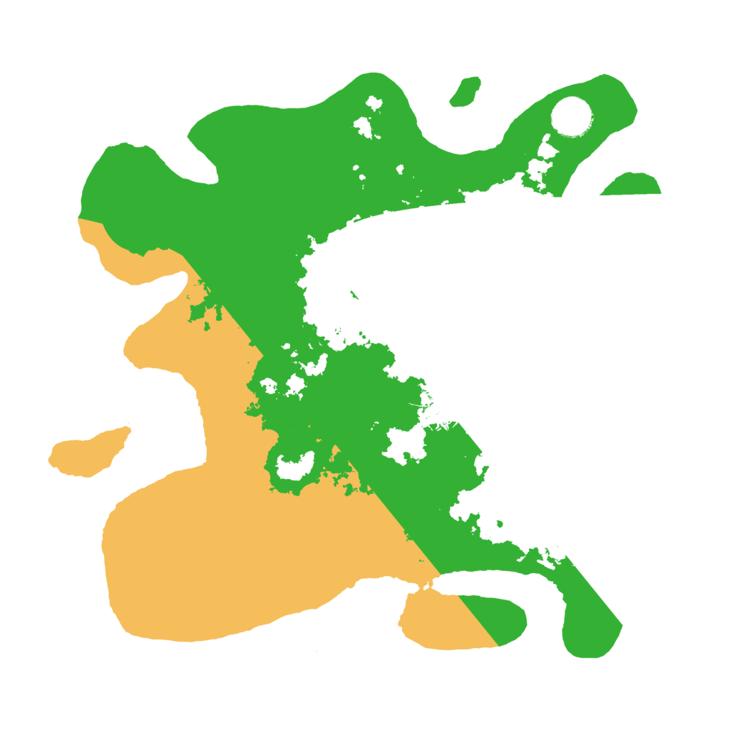 Biome Rust Map: Barren, Size: 3200, Seed: 1337