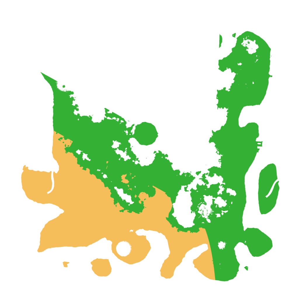 Biome Rust Map: Procedural Map, Size: 3550, Seed: 549123