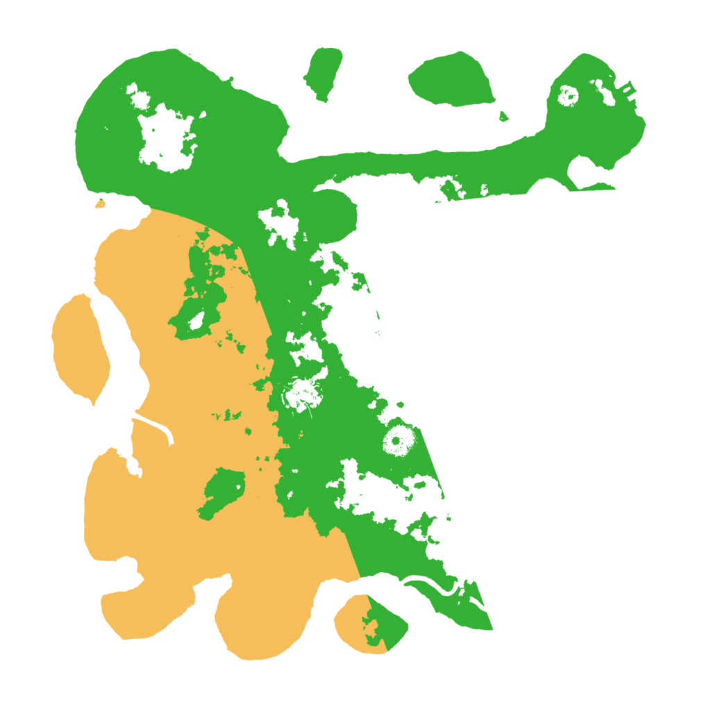 Biome Rust Map: Procedural Map, Size: 3500, Seed: 6152008