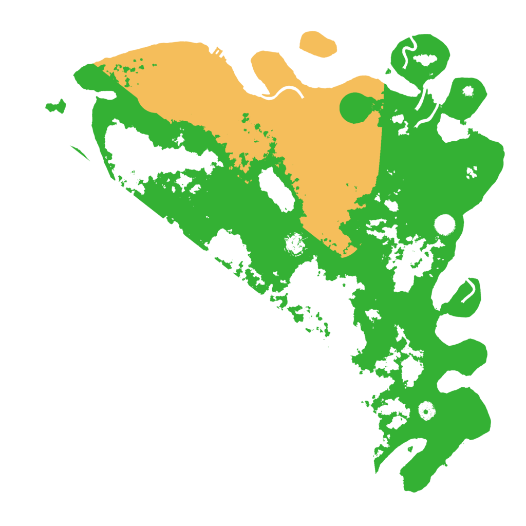 Biome Rust Map: Procedural Map, Size: 4500, Seed: 1845946286