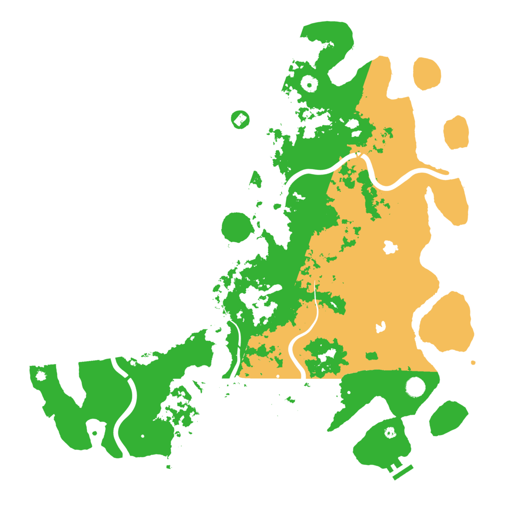 Biome Rust Map: Procedural Map, Size: 4500, Seed: 5919184
