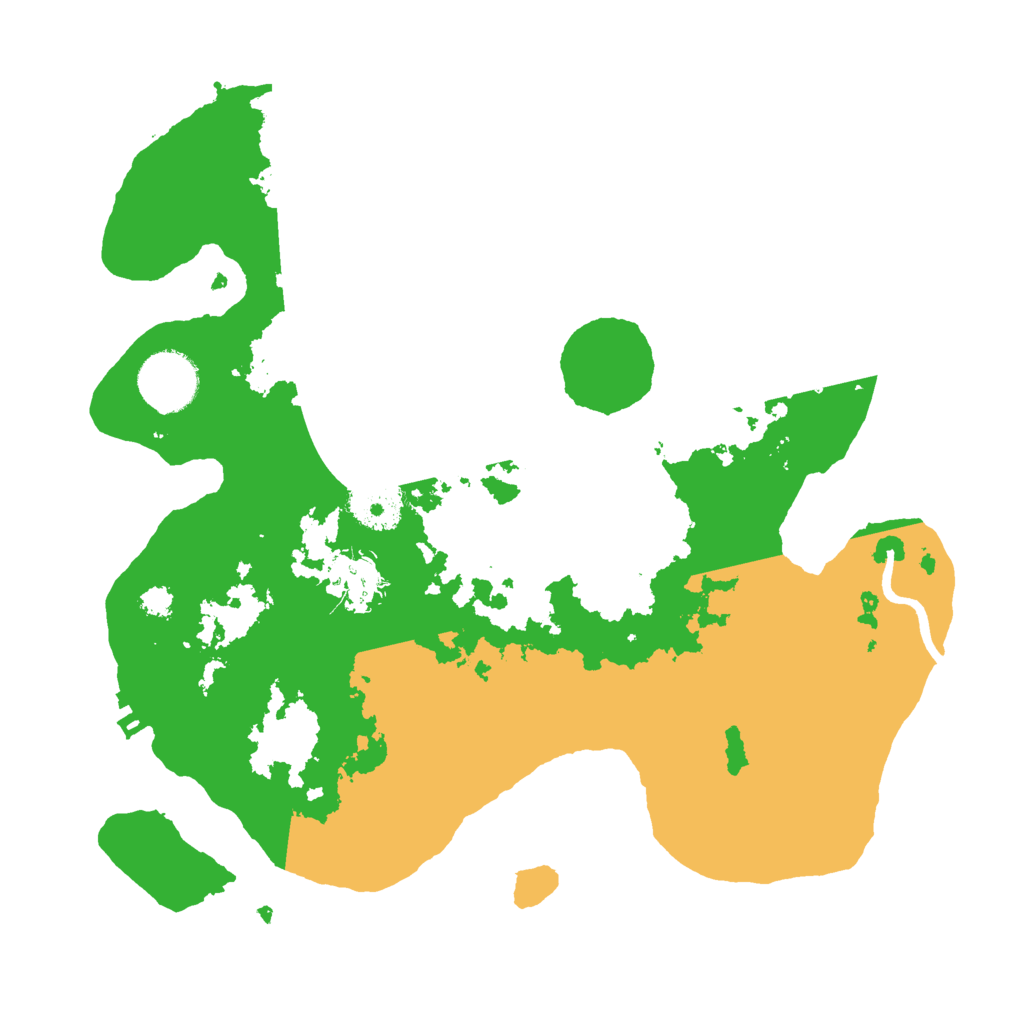 Biome Rust Map: Procedural Map, Size: 3000, Seed: 1542915308