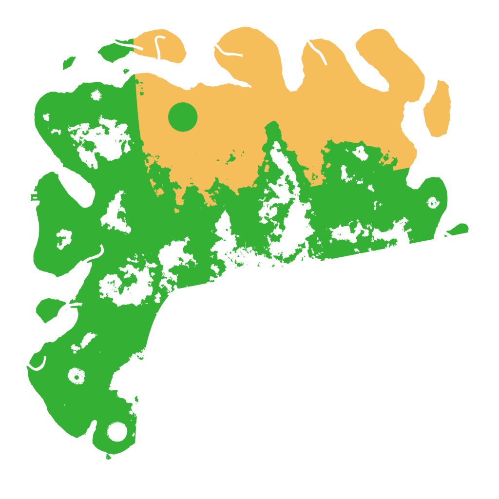 Biome Rust Map: Procedural Map, Size: 4500, Seed: 1581050