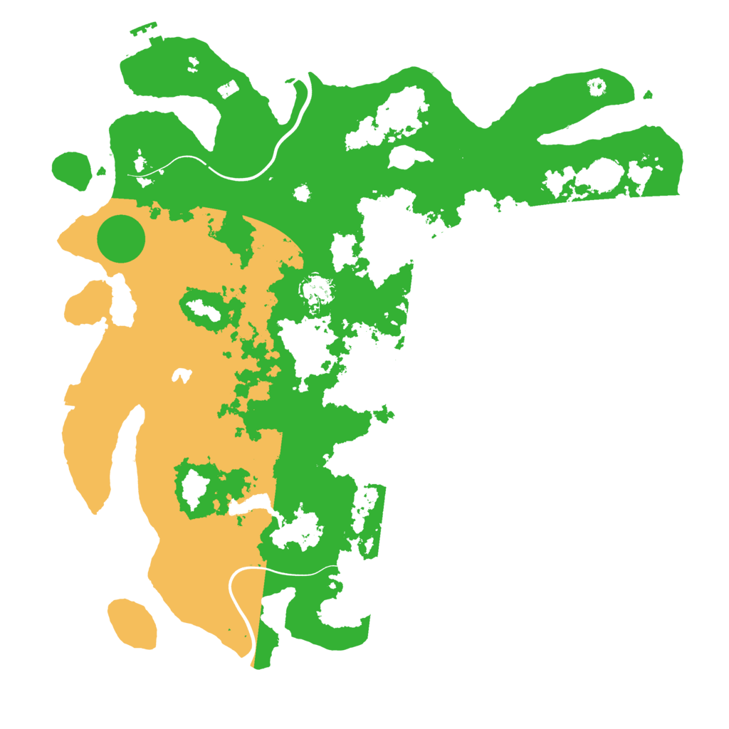 Biome Rust Map: Procedural Map, Size: 4000, Seed: 1297793987