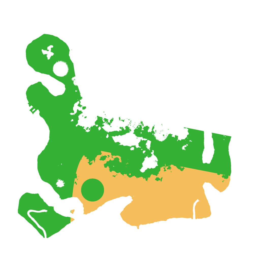 Biome Rust Map: Procedural Map, Size: 3000, Seed: 7865786