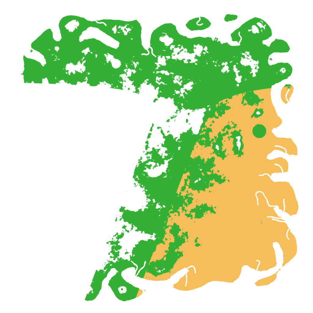 Biome Rust Map: Procedural Map, Size: 6000, Seed: 2425
