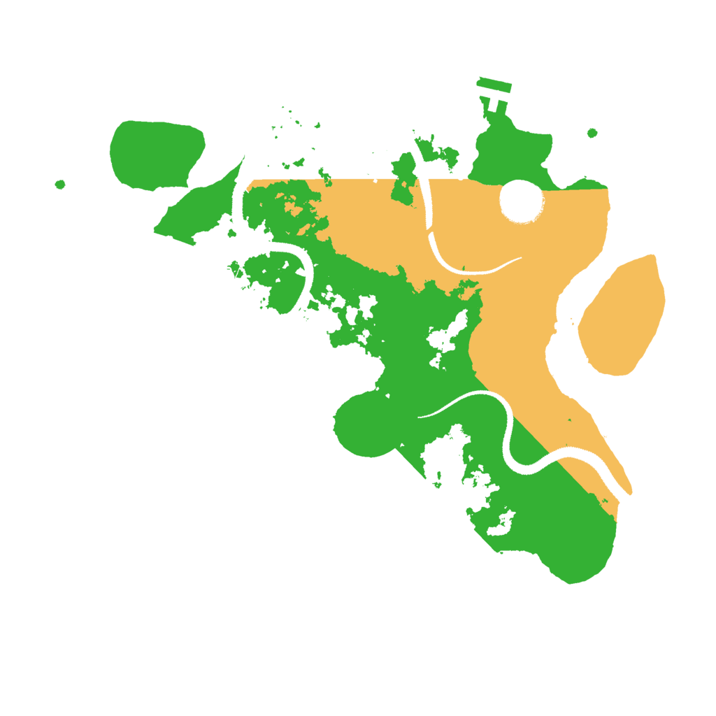 Biome Rust Map: Procedural Map, Size: 3000, Seed: 1967470783