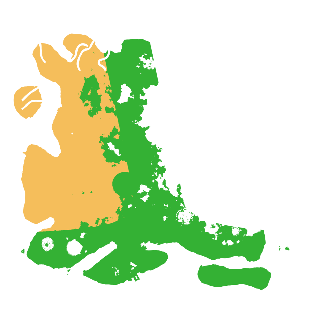 Biome Rust Map: Procedural Map, Size: 3750, Seed: 225515217