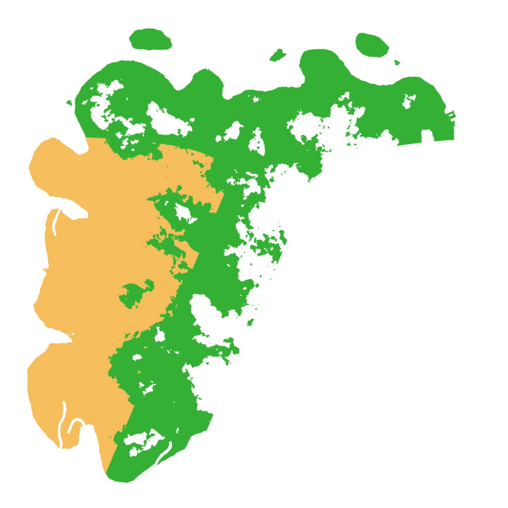 Biome Rust Map: Procedural Map, Size: 4500, Seed: 106614686