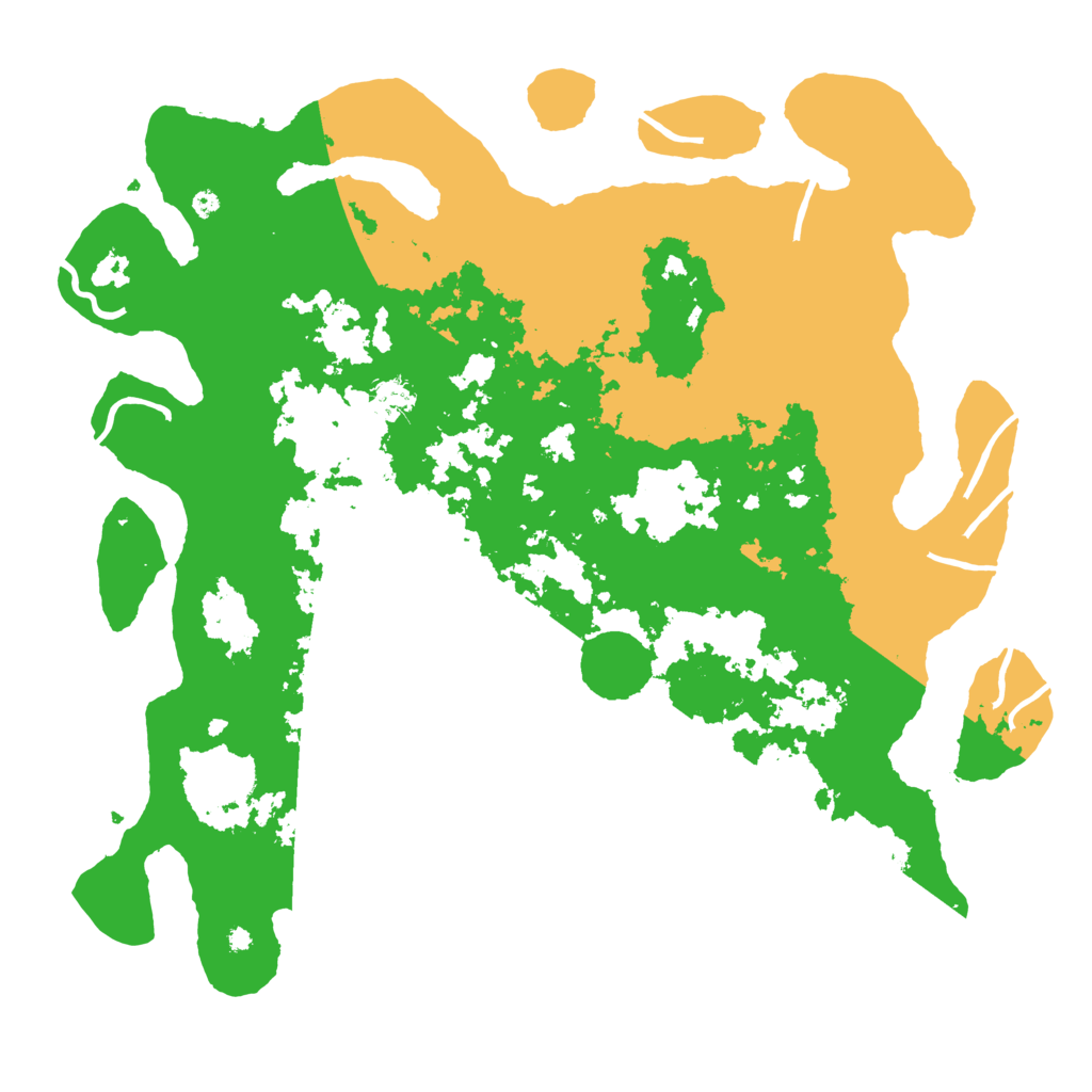 Biome Rust Map: Procedural Map, Size: 4250, Seed: 1013915
