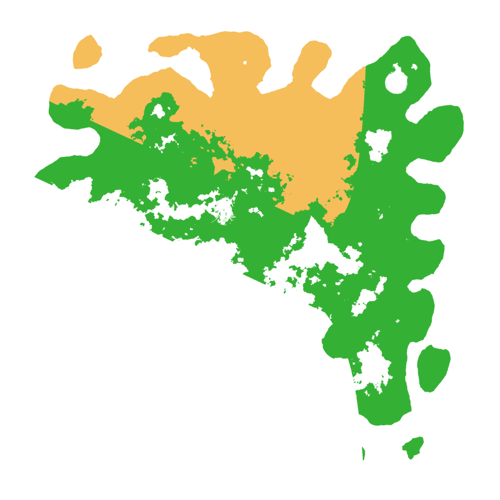 Biome Rust Map: Barren, Size: 4000, Seed: 33