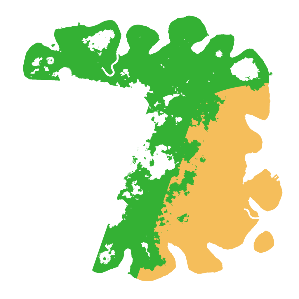 Biome Rust Map: Procedural Map, Size: 4000, Seed: 889275