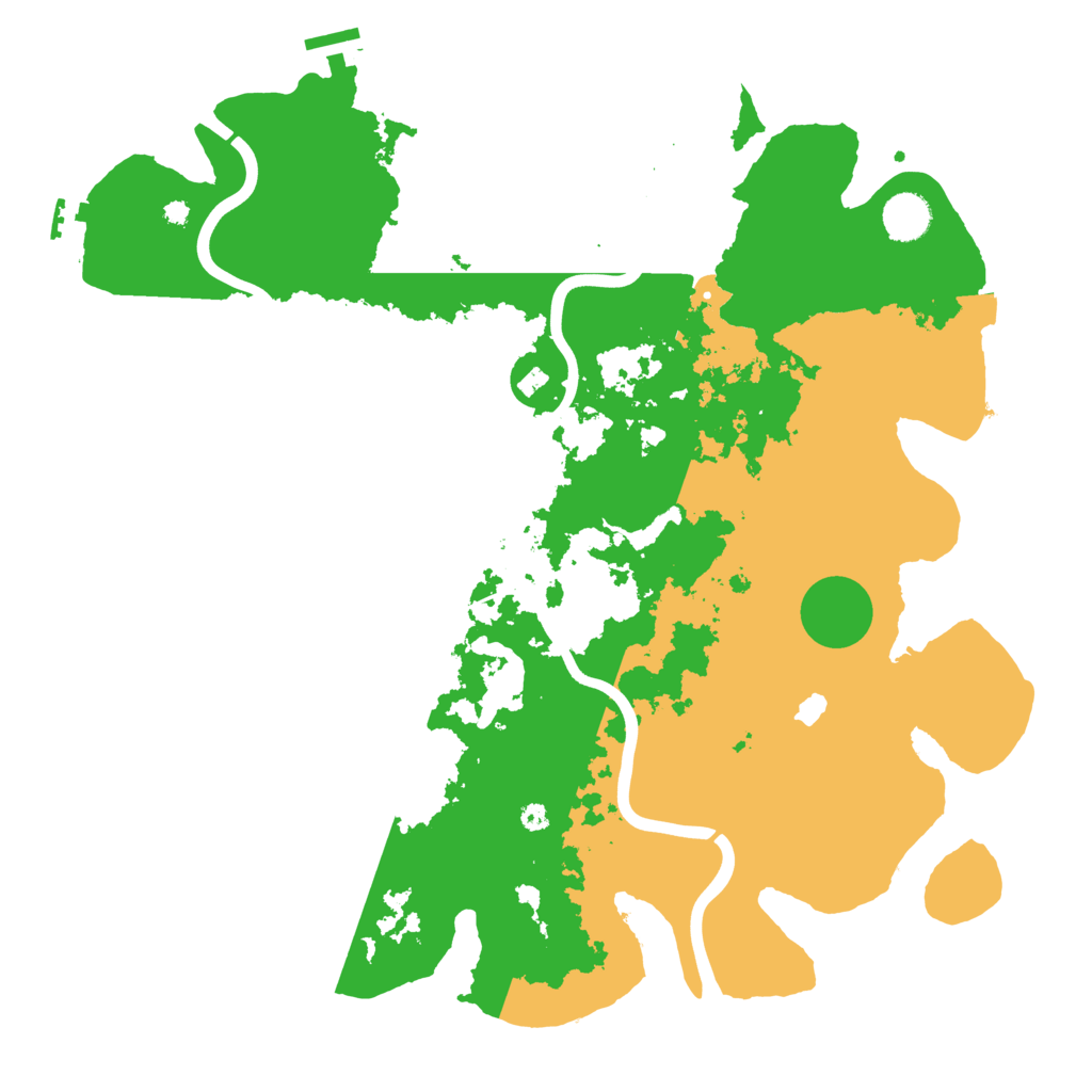 Biome Rust Map: Procedural Map, Size: 4000, Seed: 889275