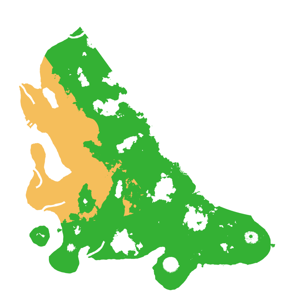 Biome Rust Map: Procedural Map, Size: 3500, Seed: 1085845