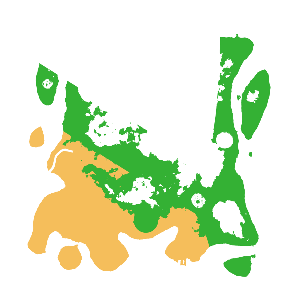 Biome Rust Map: Procedural Map, Size: 3250, Seed: 1213829891