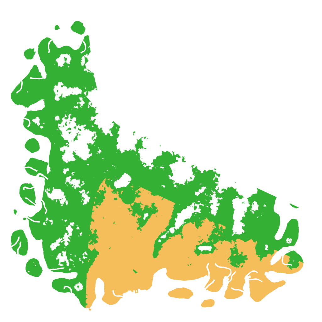 Biome Rust Map: Procedural Map, Size: 6000, Seed: 86753019