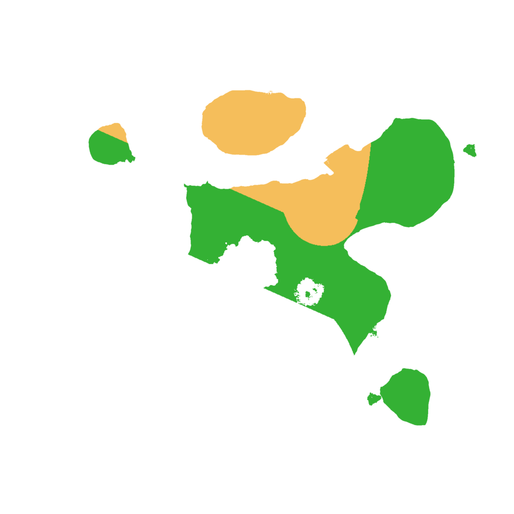 Biome Rust Map: Procedural Map, Size: 2000, Seed: 432