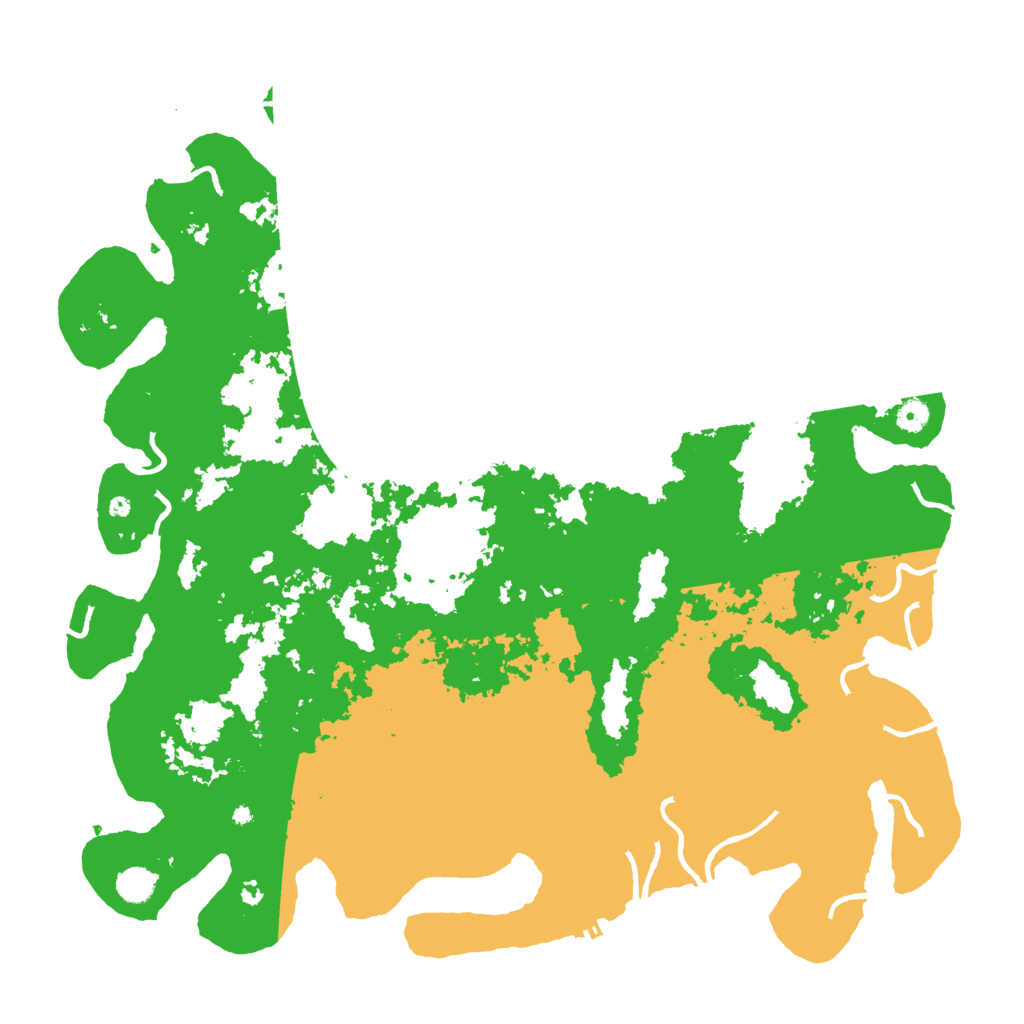 Biome Rust Map: Procedural Map, Size: 5000, Seed: 735452004