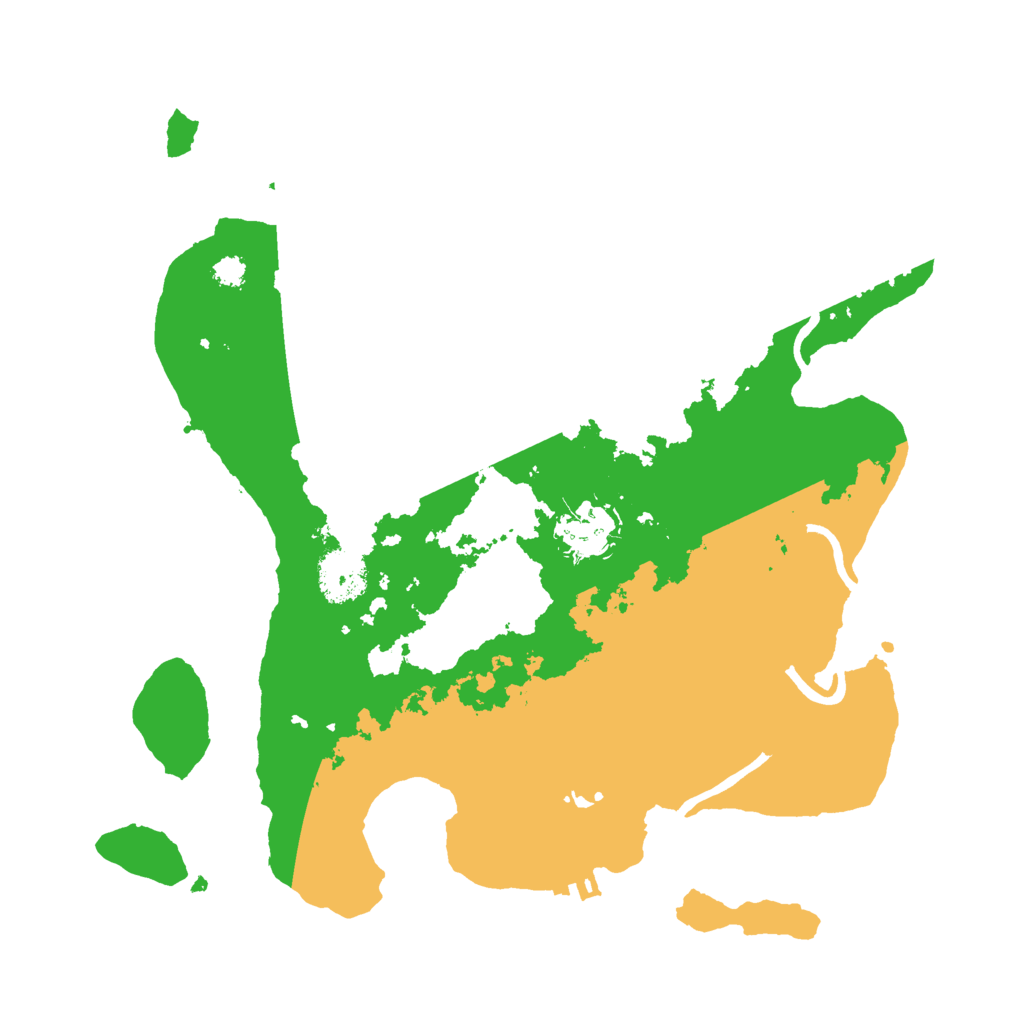 Biome Rust Map: Procedural Map, Size: 3000, Seed: 2256