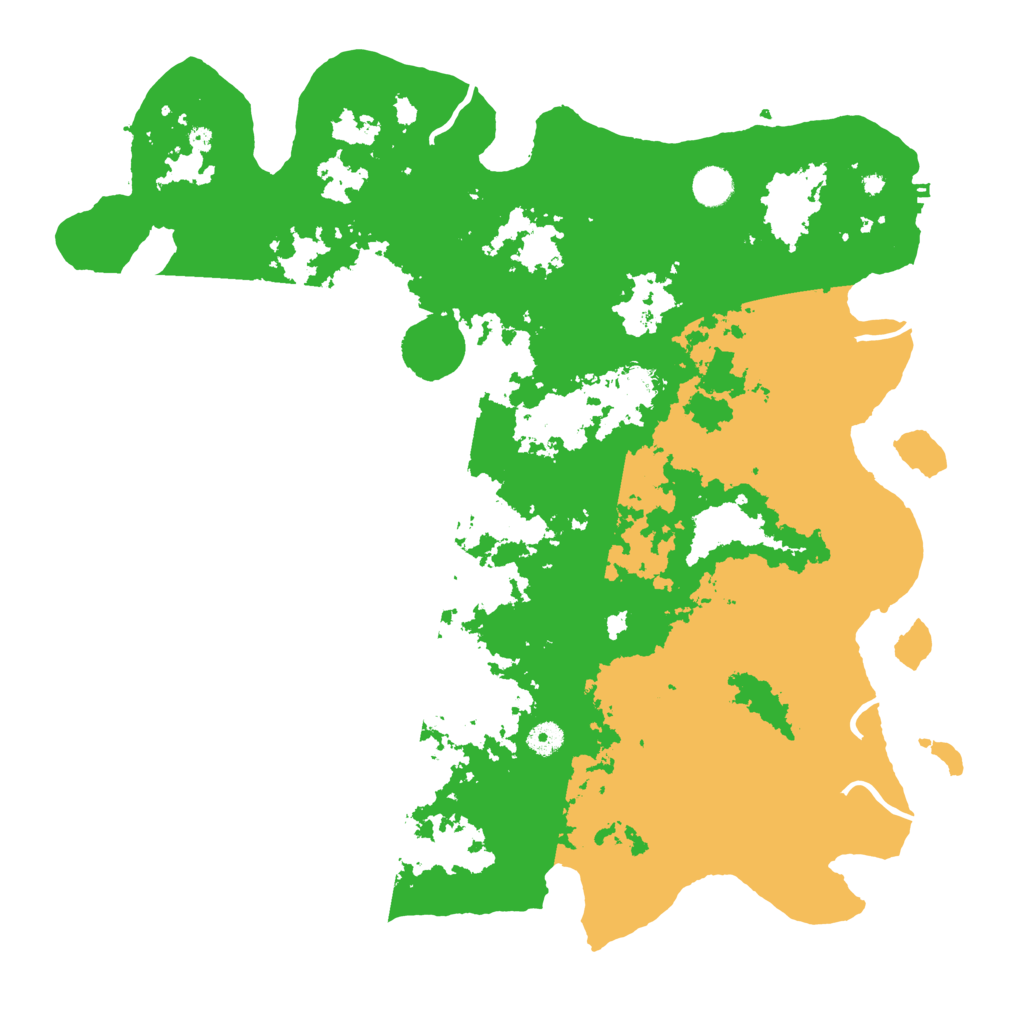Biome Rust Map: Procedural Map, Size: 4500, Seed: 3546234