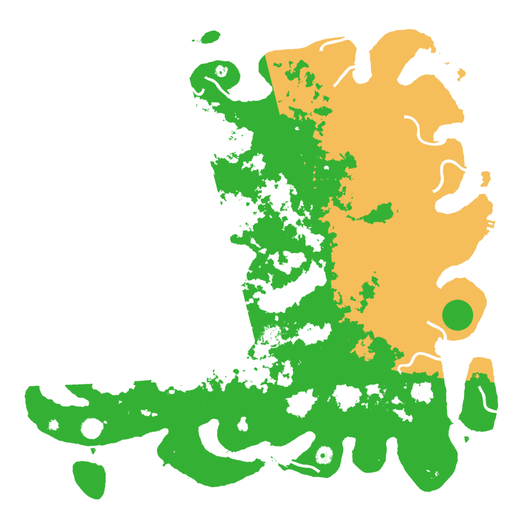 Biome Rust Map: Procedural Map, Size: 4500, Seed: 8472938