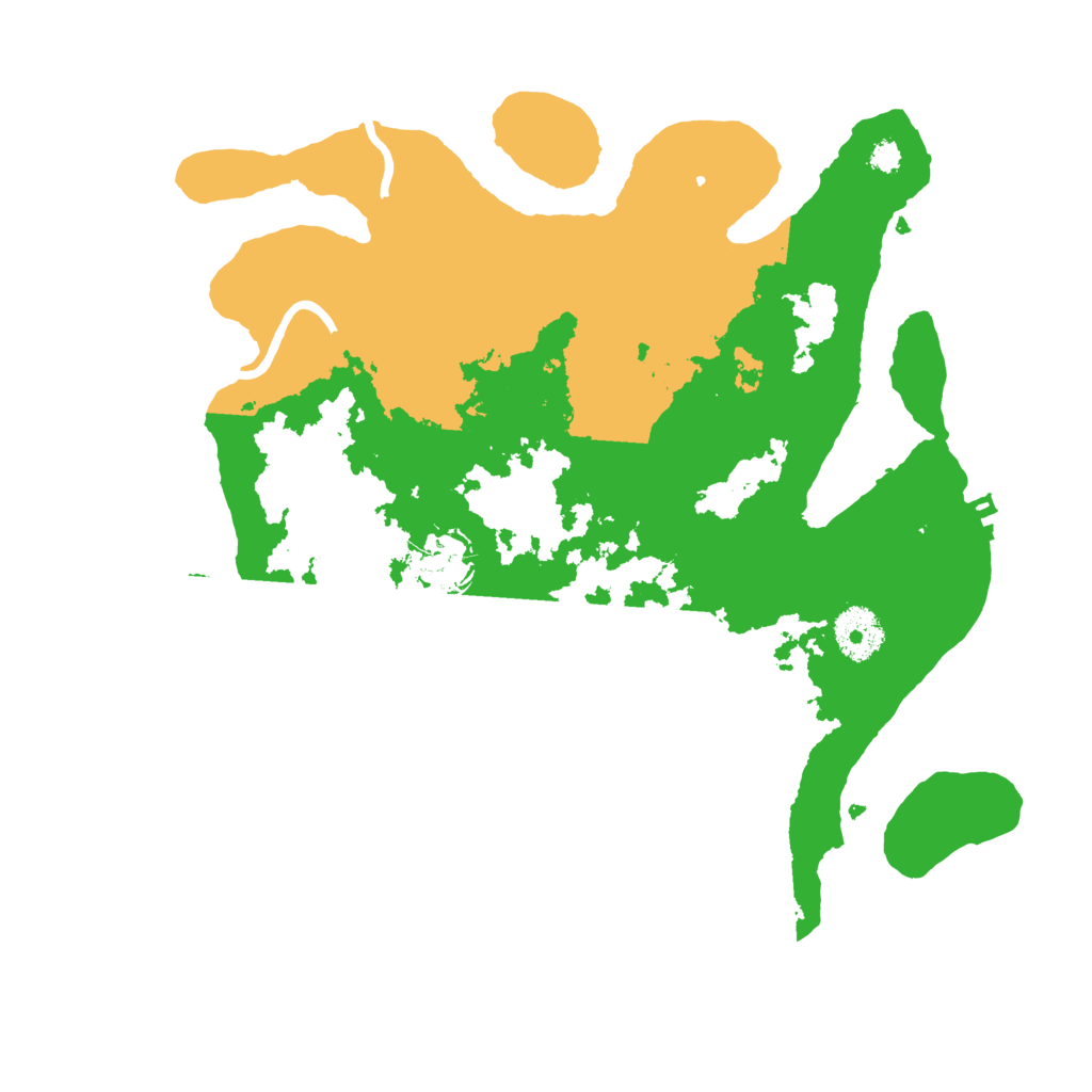 Biome Rust Map: Procedural Map, Size: 3250, Seed: 2498367