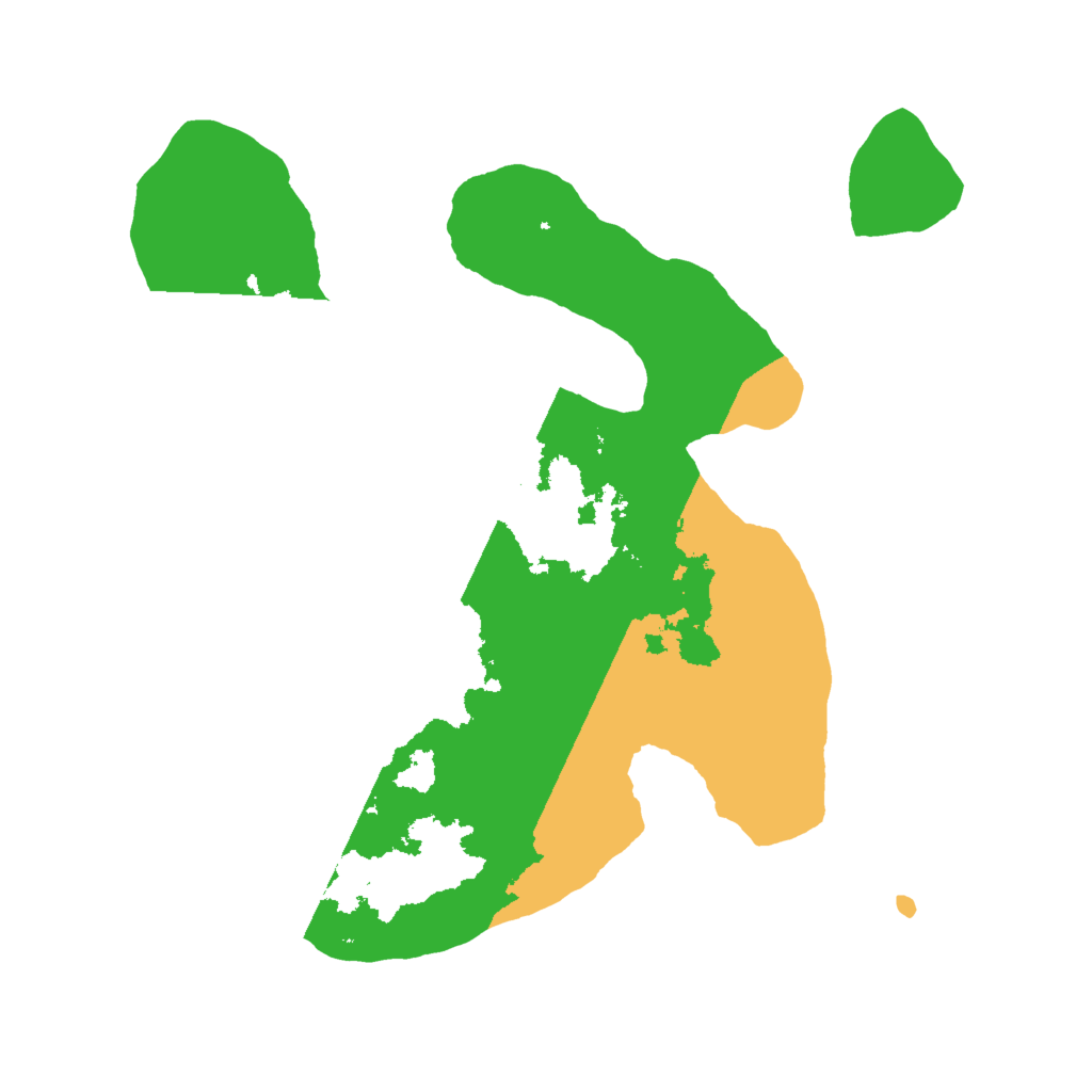 Biome Rust Map: Barren, Size: 2000, Seed: 2934783