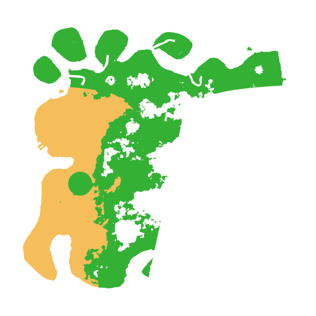Biome Rust Map: Procedural Map, Size: 3500, Seed: 2728480