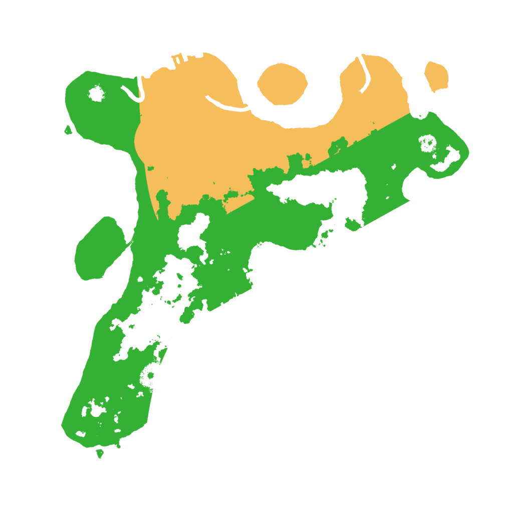 Biome Rust Map: Procedural Map, Size: 3000, Seed: 8999602