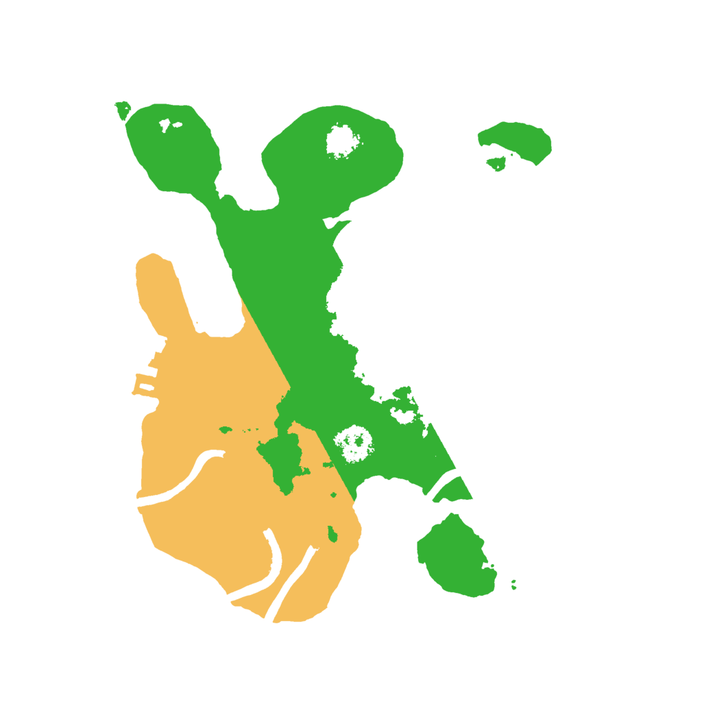 Biome Rust Map: Procedural Map, Size: 2000, Seed: 780214666