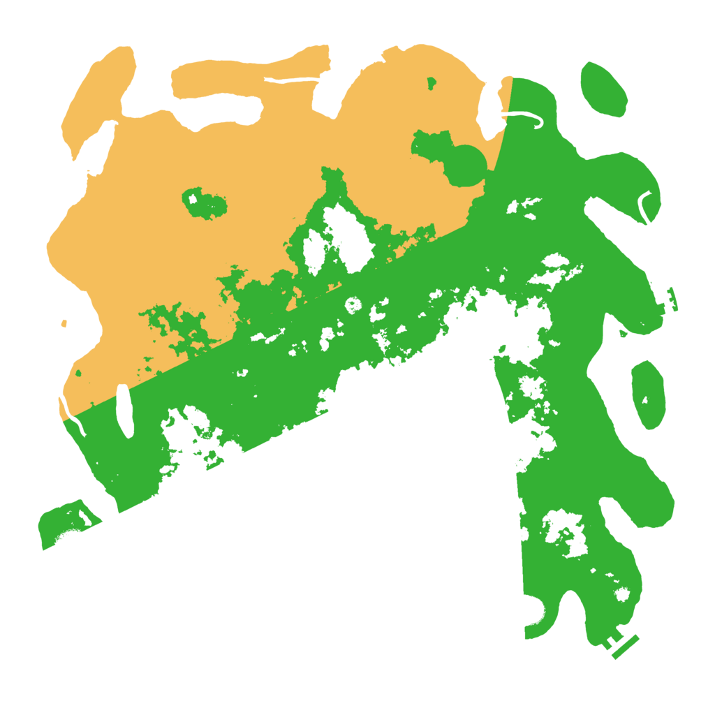 Biome Rust Map: Procedural Map, Size: 4500, Seed: 441548483