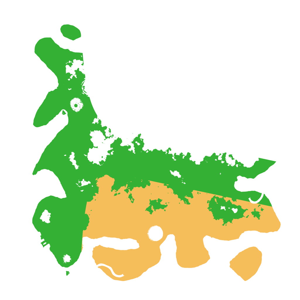 Biome Rust Map: Procedural Map, Size: 3500, Seed: 37216023