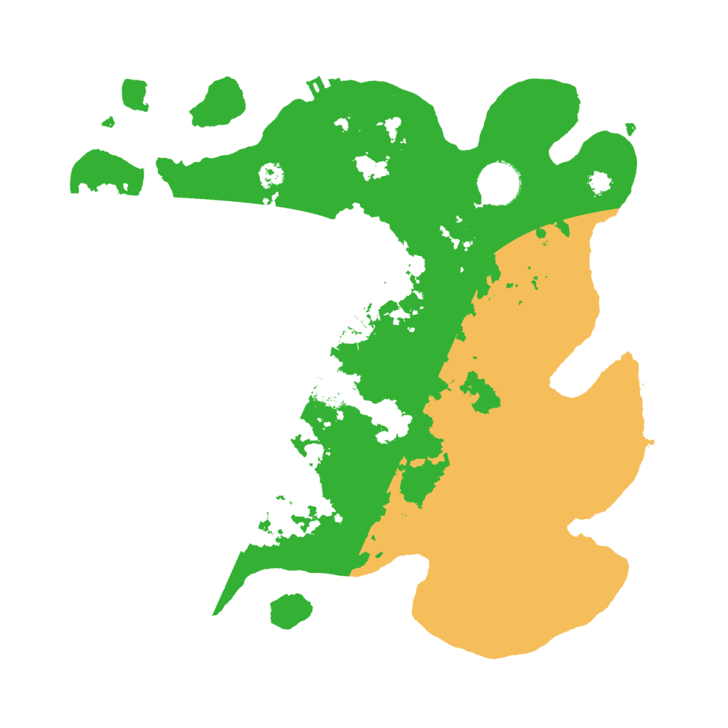 Biome Rust Map: Procedural Map, Size: 3000, Seed: 23285